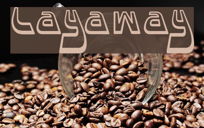 Layaway Font examples