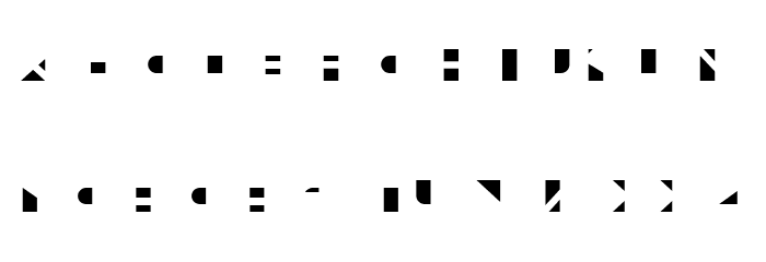 Layered Letters Light Layer Font OTHER CHARS