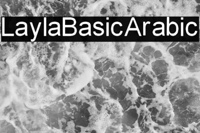 LaylaBasicArabic Font examples
