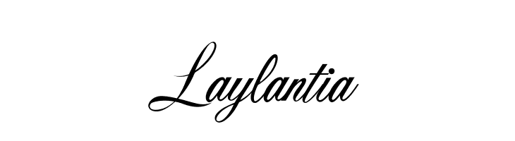 Laylantia  नि: शुल्क फ़ॉन्ट्स डाउनलोड