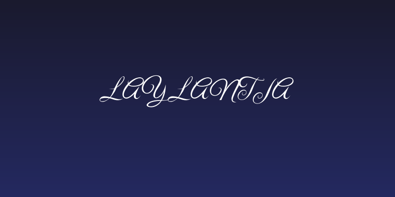 Laylantia Social Header