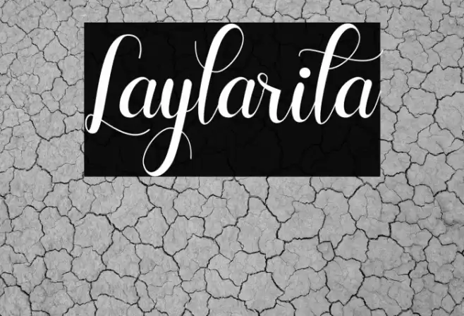 Laylarita Font examples