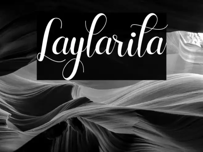 Laylarita Font examples