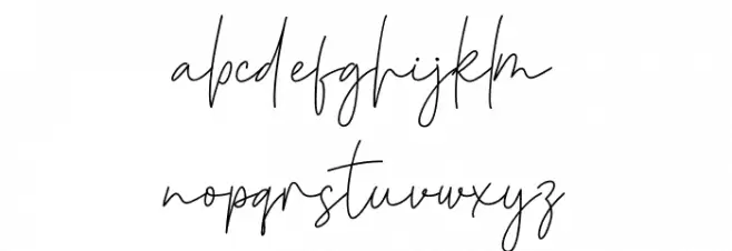 Laylin 字体 小写