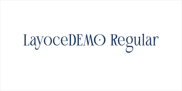 LayoceDEMO Regular Logo