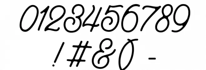 Layttona Regular Font OTHER CHARS