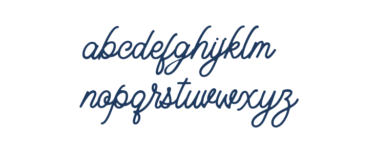 Layttona Regular Lowercase