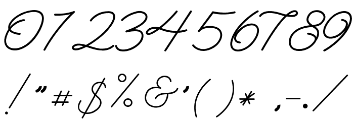 Layyina フォント その他の文字
