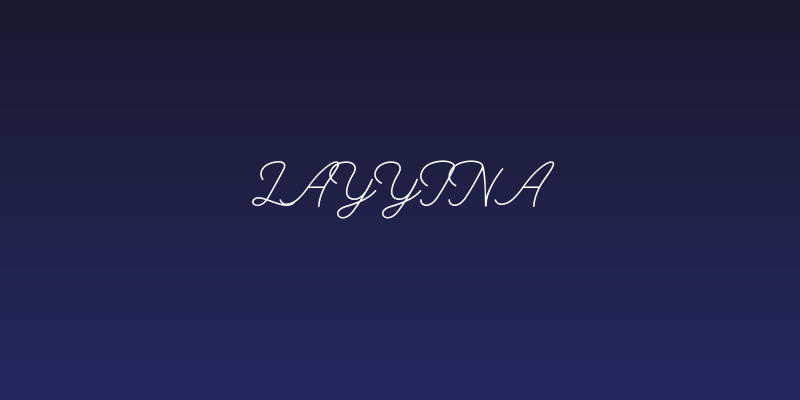 Layyina Social Header