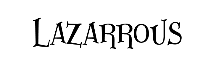Lazarrous  Free Fonts Download