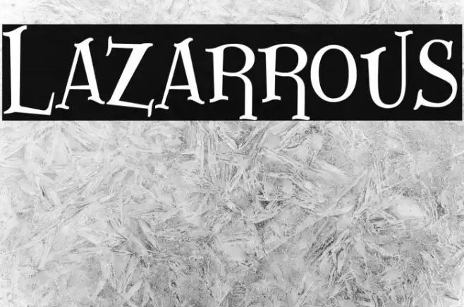 Lazarrous Example 2