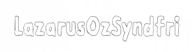 Lazarus Oz Syndfri  Frei Schriftart Herunterladen