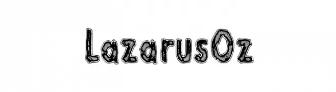 Lazarus Oz  Frei Schriftart Herunterladen