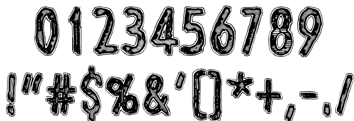 Lazarus Oz Font OTHER CHARS