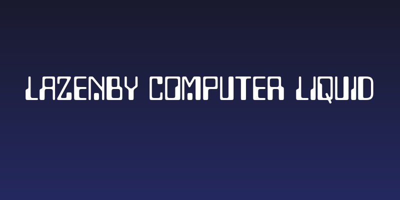 Lazenby Computer Liquid Social Header
