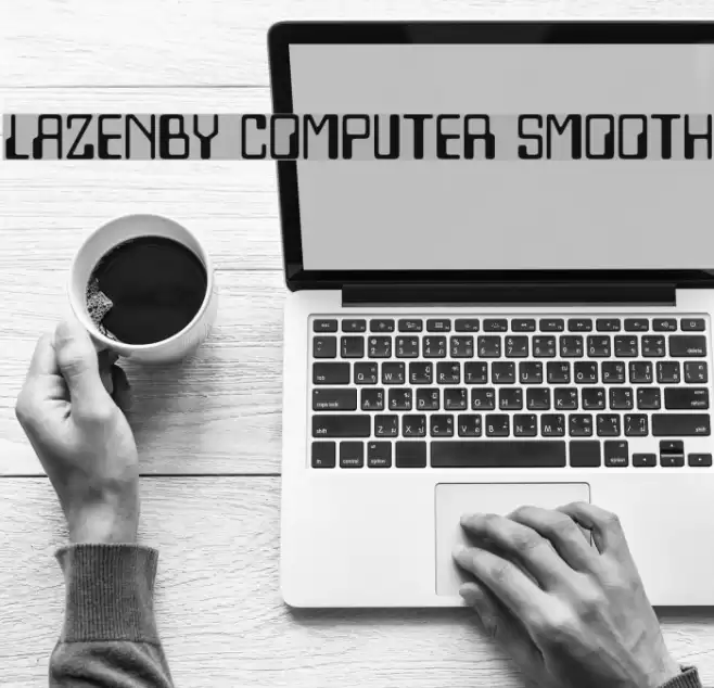 Lazenby Computer Smooth Schriftart examples