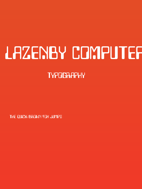 Lazenby Computer Smooth Poster