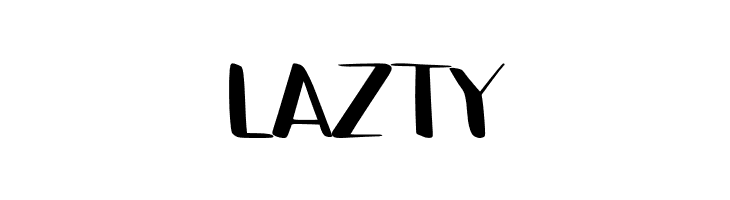 Lazty  Free Fonts Download