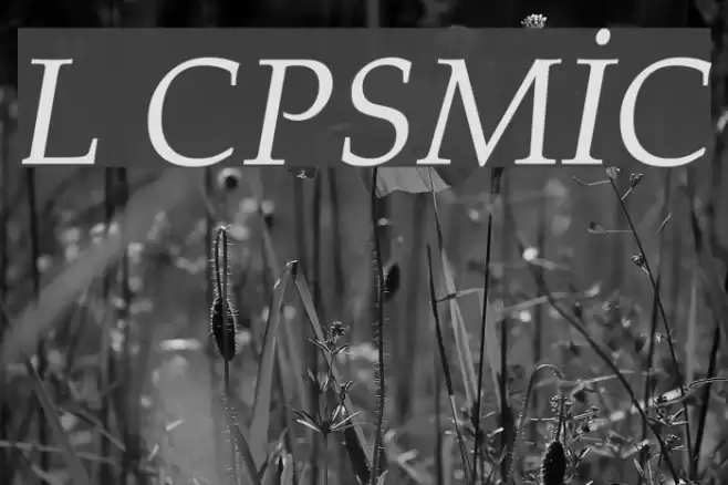 Lazuri COSMIC Font examples