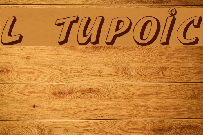 Lazuri UTOPIC Font examples