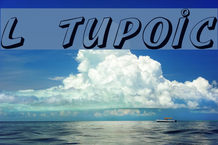 Lazuri UTOPIC Font examples