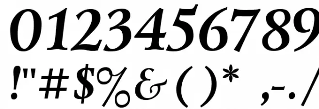 Lazurski Bold Italic Font OTHER CHARS