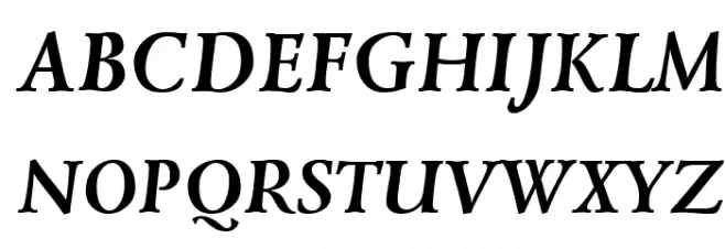 Lazurski Bold Italic Fonte MAIÚSCULAS