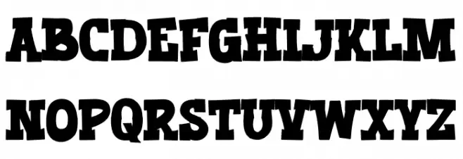 Lazy Coffee Schriftart Groß