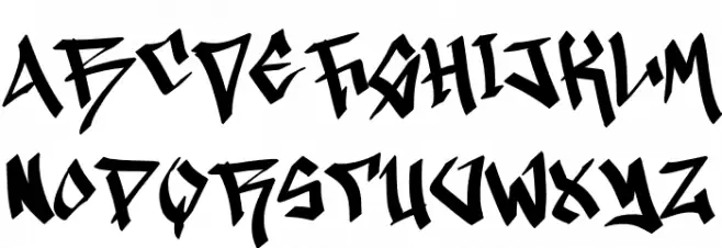 Lazy Dark Demo Caratteri MAIUSCOLE