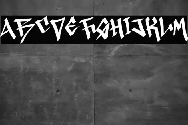 Lazy Dark Demo Caratteri examples