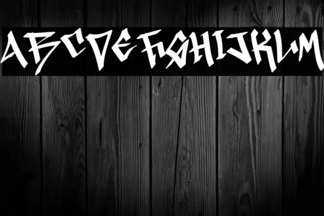 Lazy Dark Demo Caratteri examples