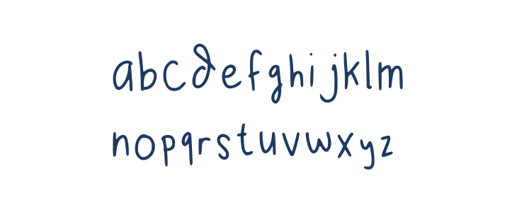 Lazy Dog Called Mipan Regular Lowercase