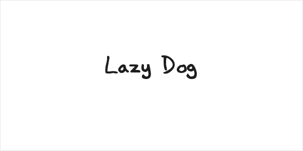 Lazy Dog Logo