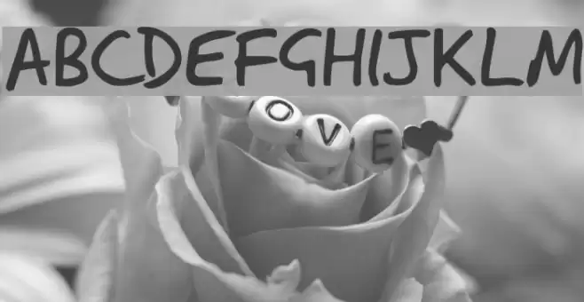 Lazy Dog Font examples