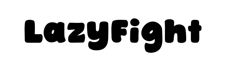 Lazy Fight  Fuentes Gratis Descargar