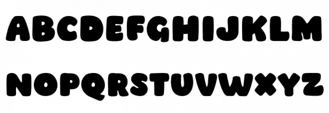 Lazy Fight Schriftart Groß