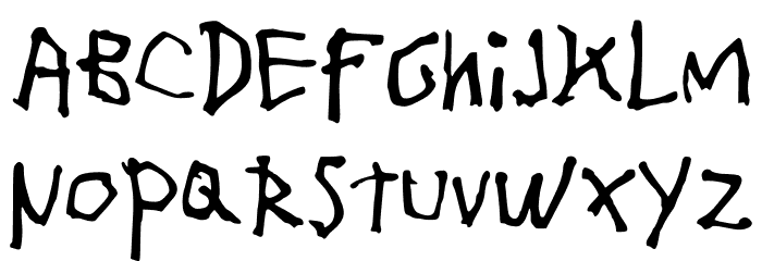 Lazy Girl Font LOWERCASE