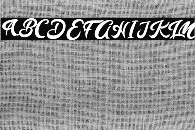 Lazy Monday Font examples