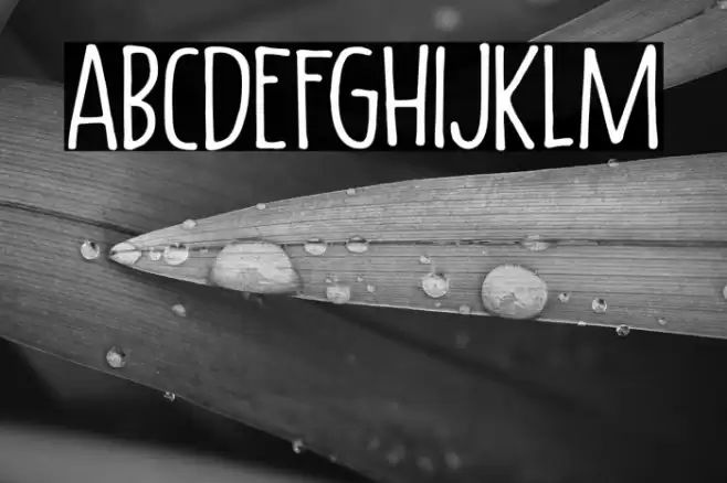 Lazy Morning DEMO Regular Schriftart examples