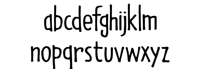 Lazy Morning DEMO Regular Font LOWERCASE