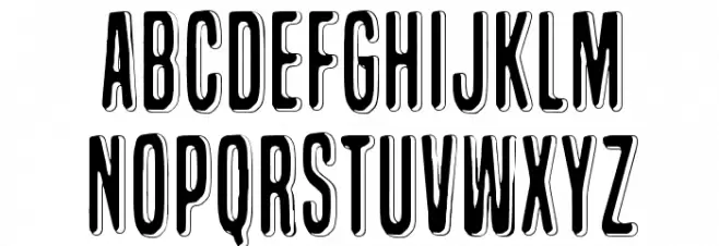 Lazy Opossum Font LOWERCASE