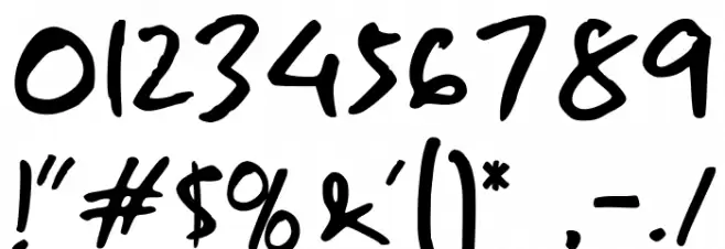 Lazy Pumpkin Bold Italic Font OTHER CHARS