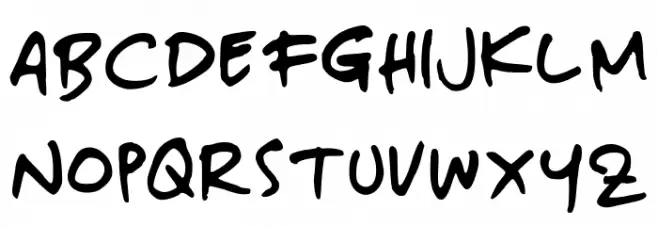 Lazy Pumpkin Bold Italic Schriftart Groß