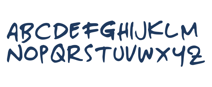 Lazy Pumpkin Bold Italic Lowercase