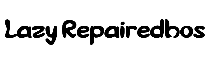 Lazy Repairedhos  Fuentes Gratis Descargar