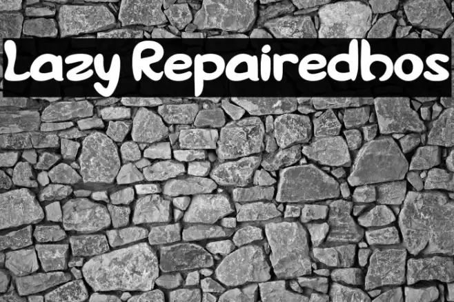 Lazy Repairedhos Example 2