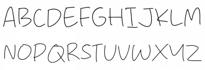 Lazy Script Fuentes MAYÚSCULAS