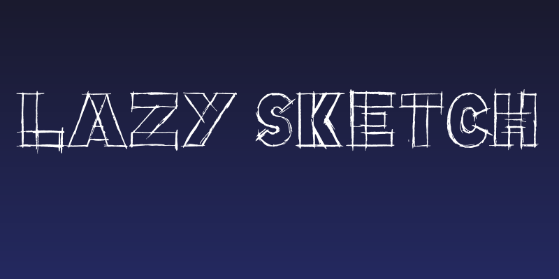 Lazy Sketch Social Header