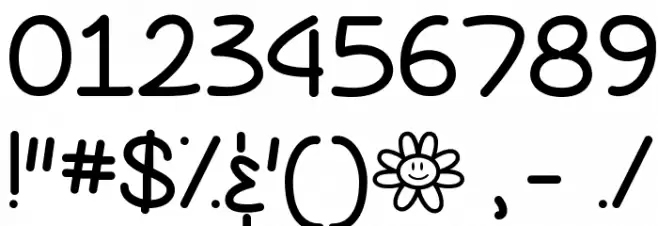 Lazy Spring Day Demo Font OTHER CHARS