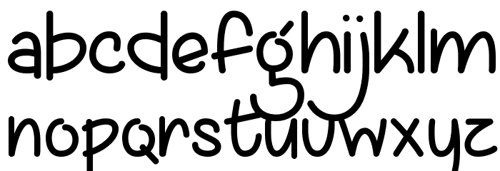 Lazy Spring Day Demo Font LOWERCASE